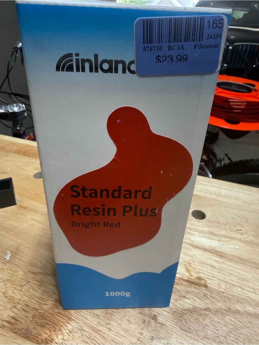 Bright Red Standard Resin Plus - 1000g
